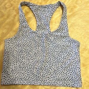Abercrombie & Fitch Polka dot crop Tank